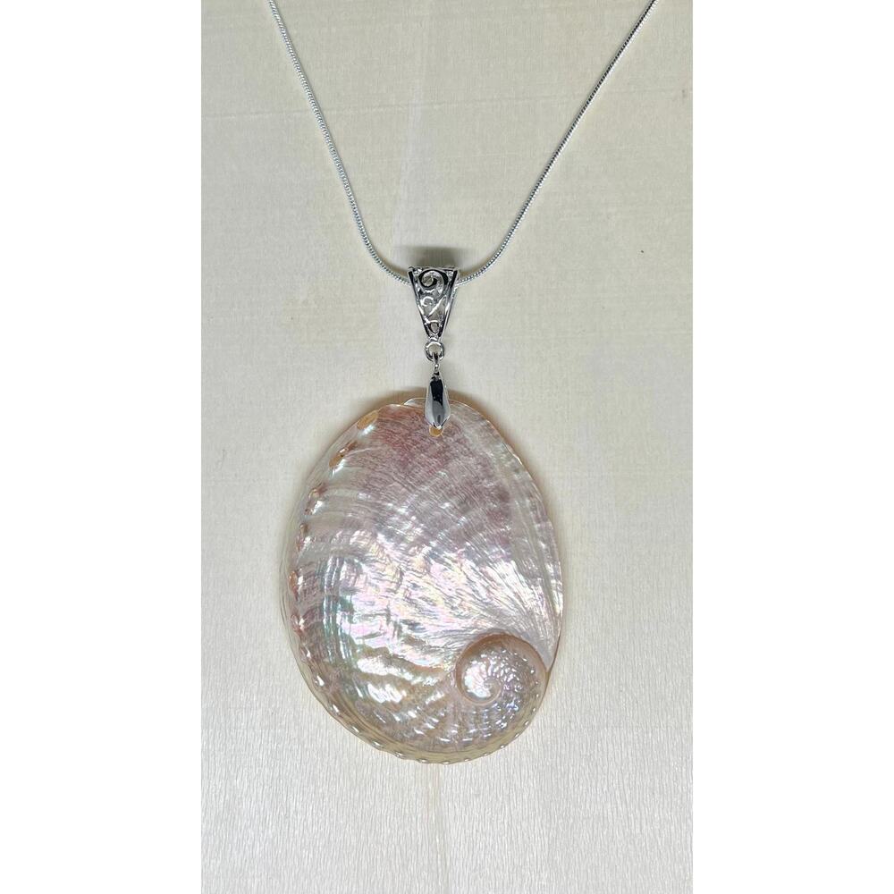 Coastal Charm necklace /Seashell charm necklace:coastal necklace